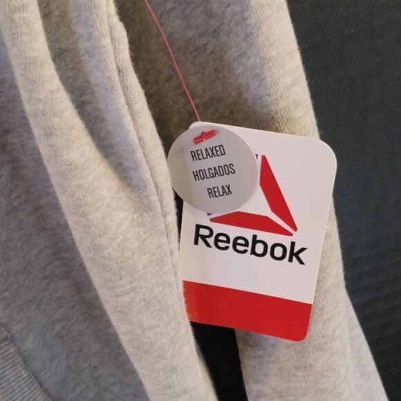 Reebok Hoodie Sweatshirt Top Shirt Size M - Picture 3 of 7
